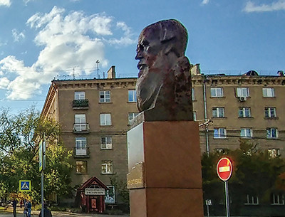 노보시비르스크의 도스토옙스키 동상