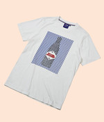 펩시와 협업해 두 브랜드의 로고를 그래픽적으로 조합한 티셔츠 5만3천원 휠라 오리지날레 제품.