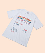 경쾌한 색감의 그러데이션을 가미한 레터링 티셔츠 5만2천원 오디너리 피플 제품.