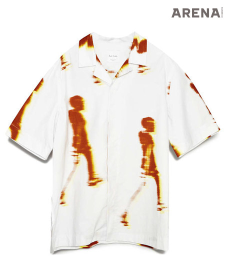 PAUL SMITH
걷는 사람 모티브의 캠프 칼라 셔츠
69만원 폴 스미스 제품.
