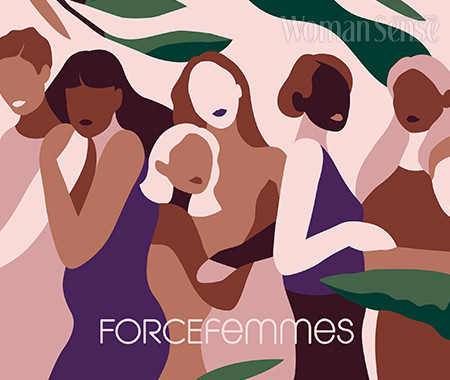 45세 이상 경단녀의 취업을 도와주는 단체 ‘포스 팜(Force Femmes)’의 포스터. 