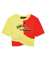 펑키한 컬러 조합의 티셔츠 72만9천원 디스퀘어드2.