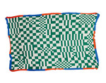 엘렌 반 두센이 디자인한 패턴 블랭킷. 