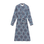 블루 컬러 패턴이 청량감을 주는 드레스 가격미정 위켄드 막스마라.