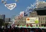 서울시청 앞에서 열린 한우 먹는 날 행사(2015).