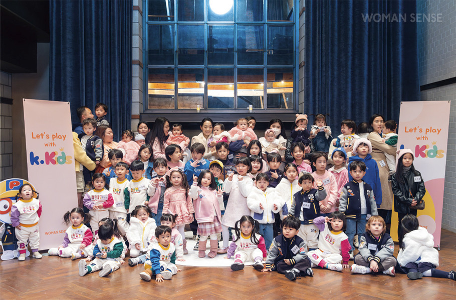 K-KIDS 1기 어린이 단체 컷. 